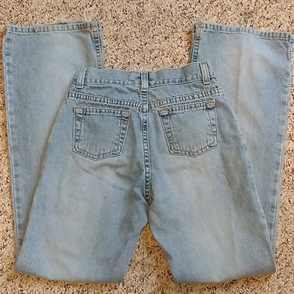 Old Navy boot cut jeans, girls size 12 slim